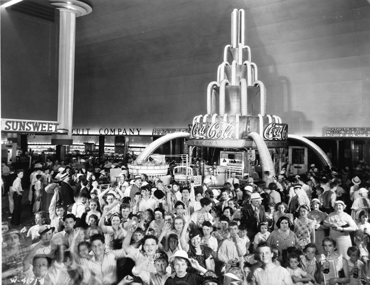 1933 시카고엑스포_코카콜라이탈리아 트위터